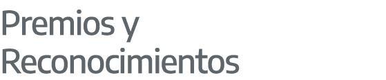 Premios y Reconocimientos