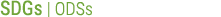 SDGs | ODSs