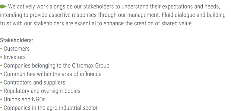 ￼ We actively work alongside our stakeholders to understand their expectations and needs, intending to provide assert...