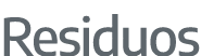 Residuos