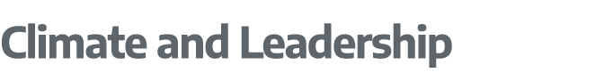 Climate and Leadership