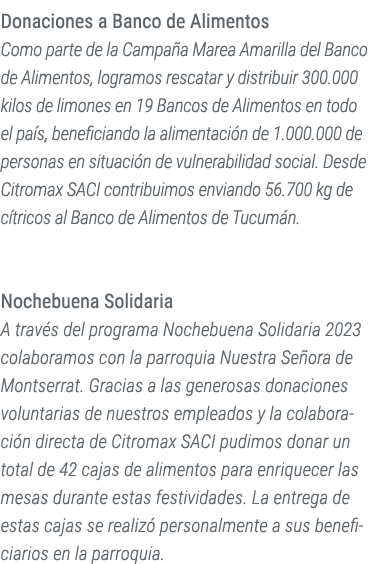 Donaciones a Banco de Alimentos Como parte de la Campa a Marea Amarilla del Banco de Alimentos, logramos rescatar y d...